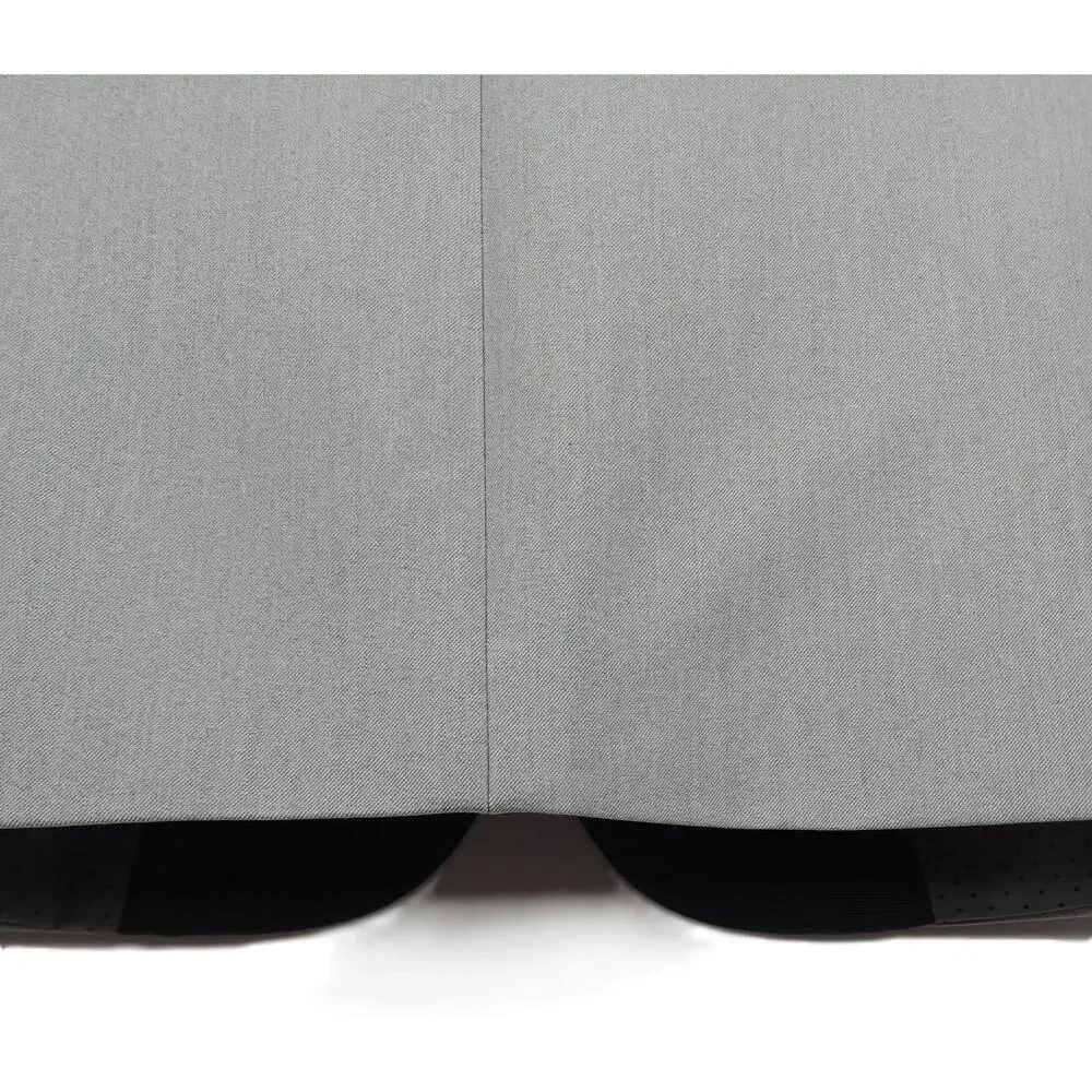 Alfani Mens Slim Fit 2 Piece Tuxedo Suit 46L 34x34 Grey Black Stretch Tech NWT